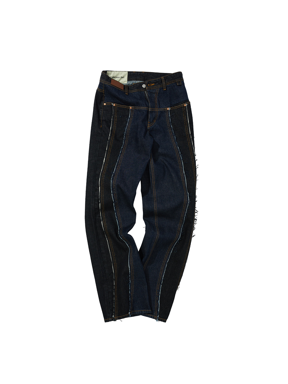 Andersson Bell - Timothy Panel Wide Jeans (Indigo Black)